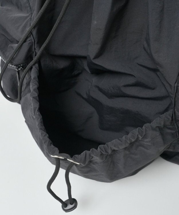 WEGO ドロストデザインリュック ブラック