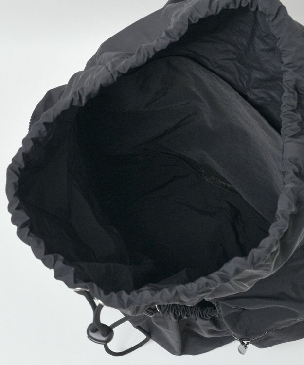 WEGO ドロストデザインリュック ブラック