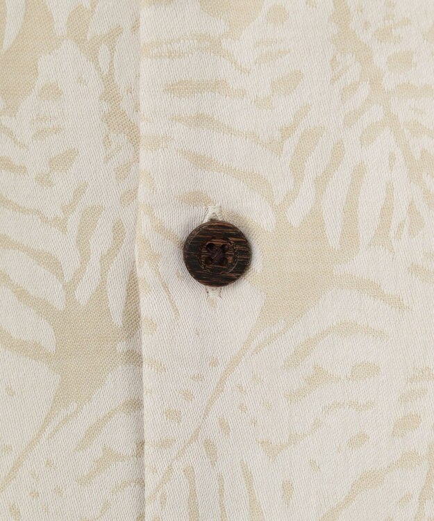 JOSEPH ABBOUD MOUNTAIN 【SPACE／UNISEX】ソアロンリネンジャガード シャツ ベージュ系7