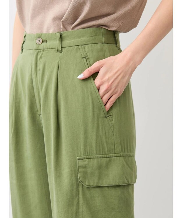 AMERICAN HOLIC 接触冷感２ＷＡＹカーゴパンツ Khaki