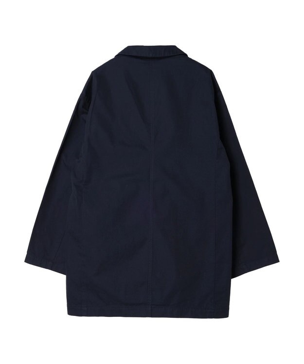 CRAFT STANDARD BOUTIQUE コットンギャバジンＷテーラードジャケット Navy