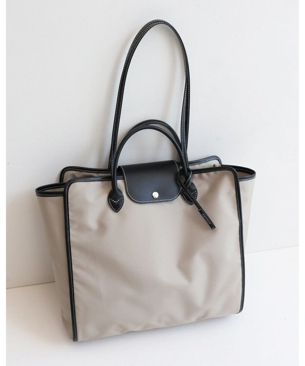 MORROW by thank 新色追加！【A4サイズ収納可/軽量】NYC BAG 2way バッグ ベージュXブラック