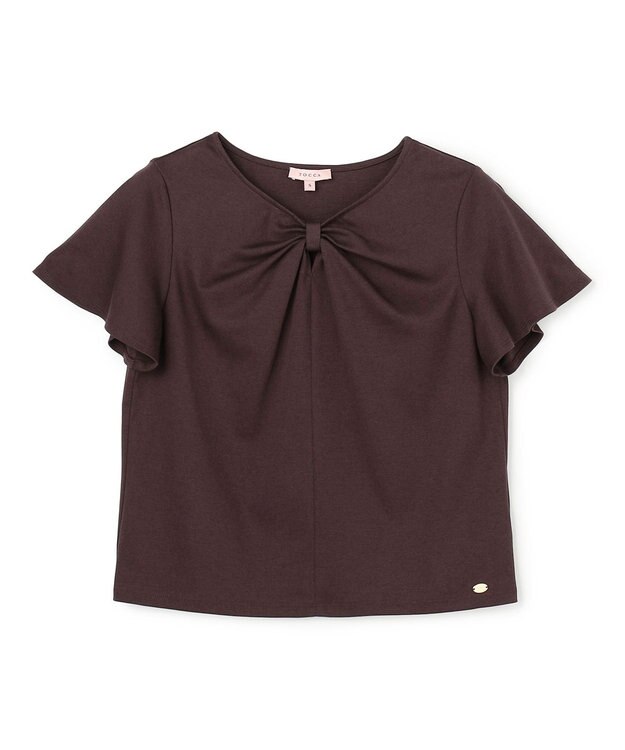 TOCCA RIBBON BOND Tシャツ ブラウン系