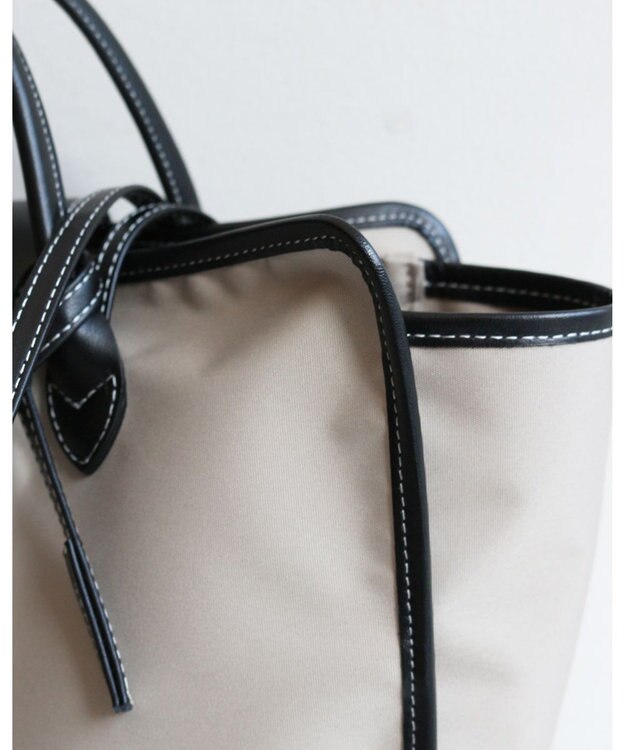 MORROW by thank 新色追加！【A4サイズ収納可/軽量】NYC BAG 2way バッグ ベージュXブラック