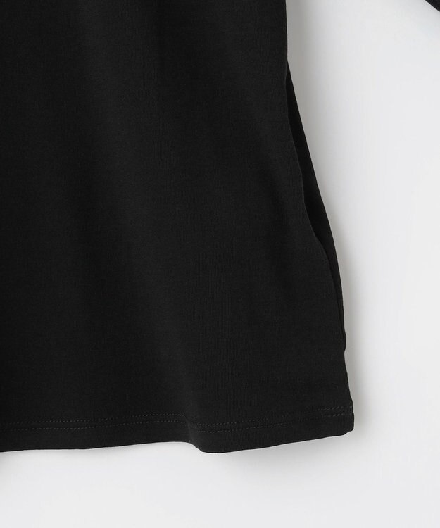 23区 L 【見上愛さん着用/LEE10月号掲載】レイヤードタートル カットソー ブラック系