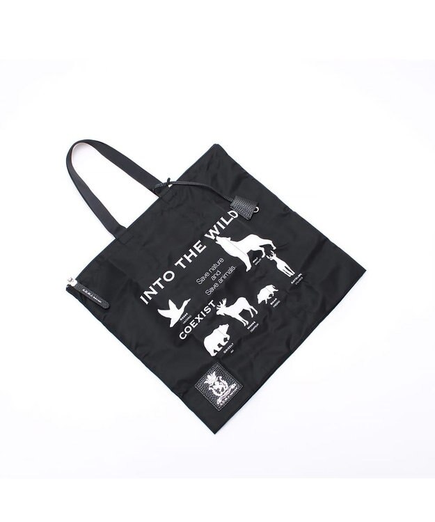 A.D.M.J. 【高密度ナイロン】デービス/オリタタミバッグM BLACK