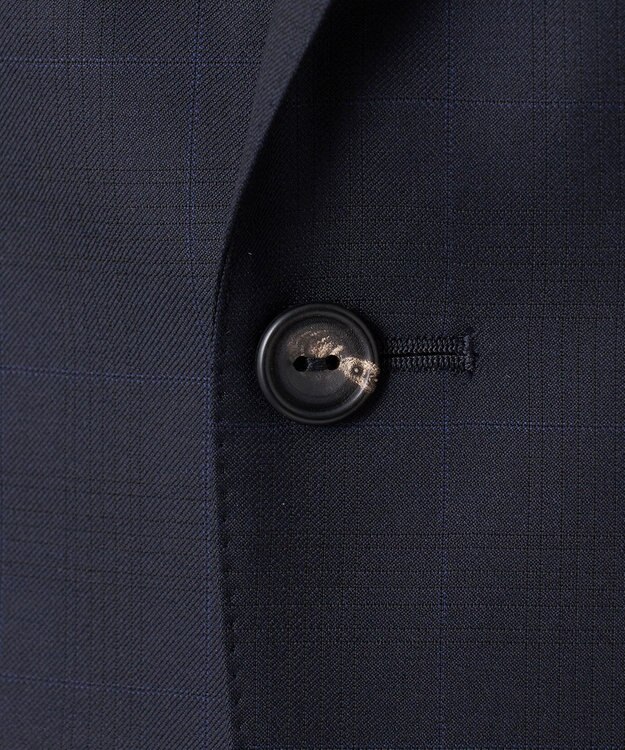 GOTAIRIKU 【Loro Piana Fabric】365 通年スーツ(ネイビー×格子) ネイビー系4