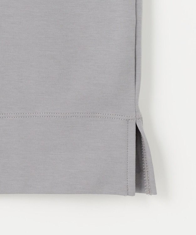 ANY L シルケットスムースジャガードスリーブプルオーバー グレー