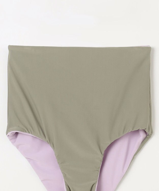 NAVE ハイウエストボトム カーキ系8