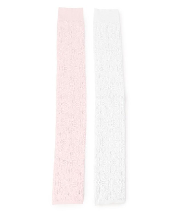 Chacott キシリトールニットレッグウォーマー ピンク