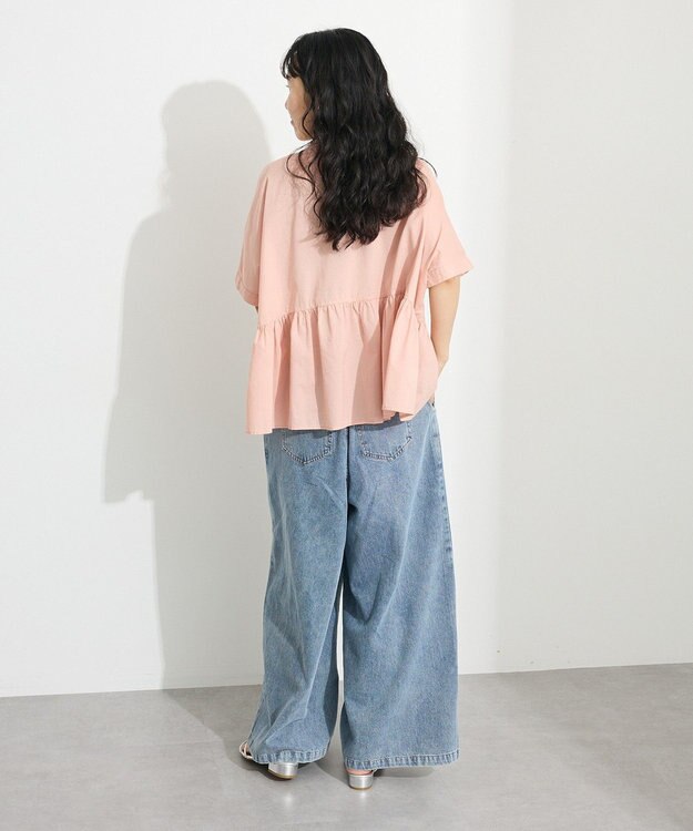 CRAFT STANDARD BOUTIQUE デニムタックパンツ Light Indigo