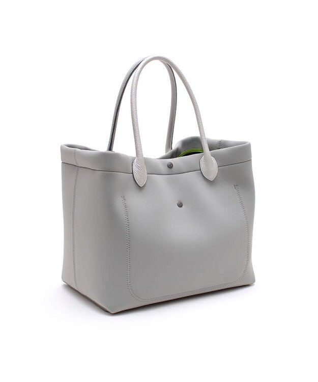 A.D.M.J. 【A4収納可】【魔法のように軽い】マジックライト/キューブトート34cm GRIS,M