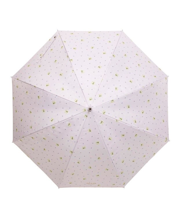 MOONBAT 【 遮光率100％/遮熱/UV】PAUL&JOE ACCESSOIRES(ポール&ジョー) 晴雨兼用日傘 ジプシー ネコ 長傘 ライトパープル