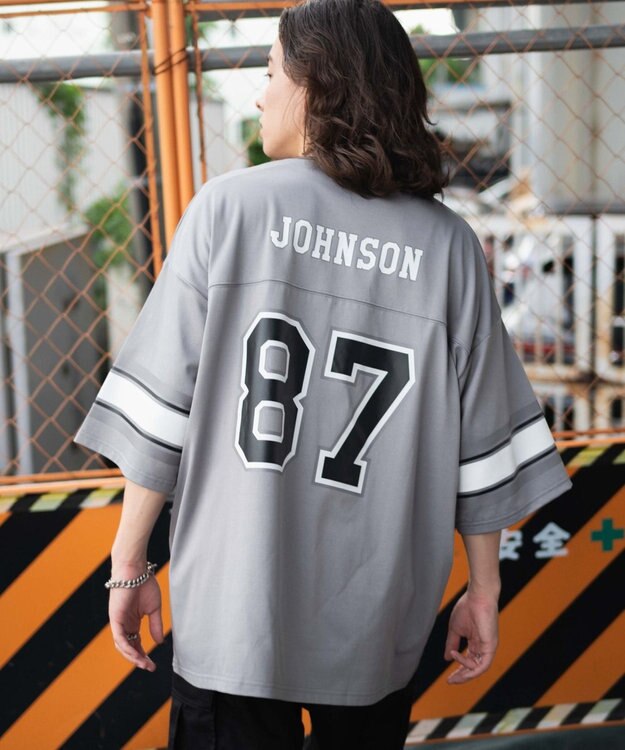 WEGO ナンバリングホッケーT（S） グレー