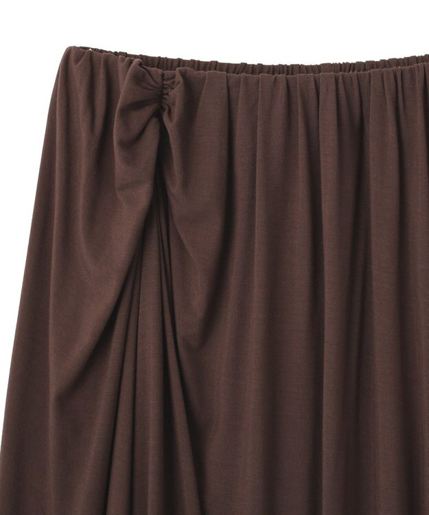 AMERICAN HOLIC 【先行予約】ツイストギャザースカート Brown