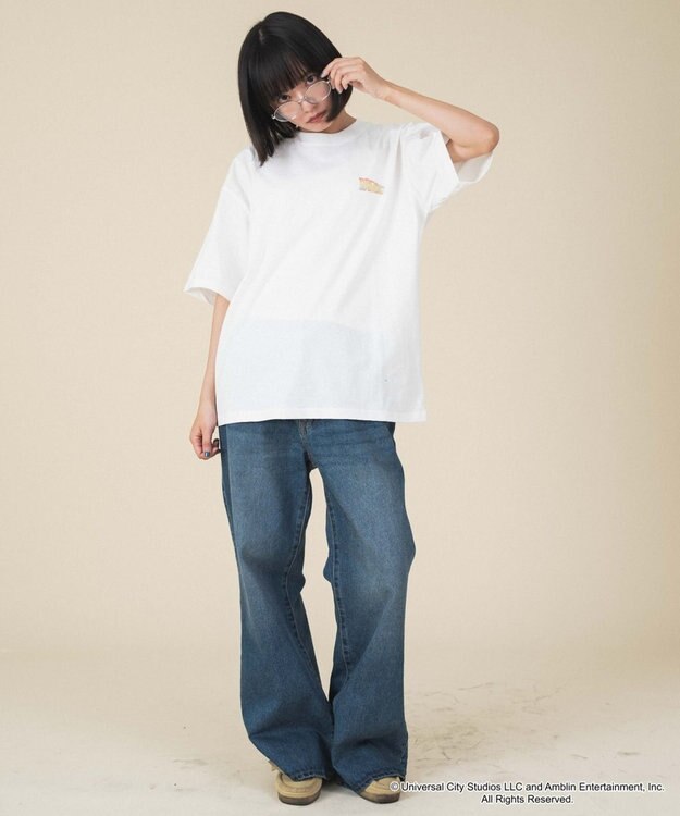 WEGO 【新柄追加/BACK　TO　THE　FUTUR/ユニセックス着用ITEM/SMLサイズ展開】BACK　TO　THE　FUTURE　グラフィックT（S） 柄1