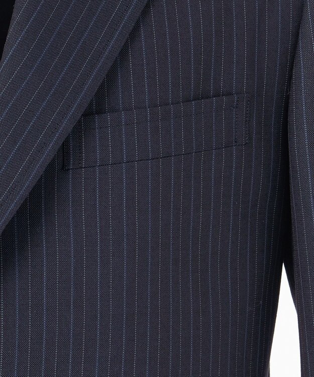 J.PRESS MEN 【CUBA BEACH MASTERPIECE】オルタネートストライプ スーツ ダルブルー系1