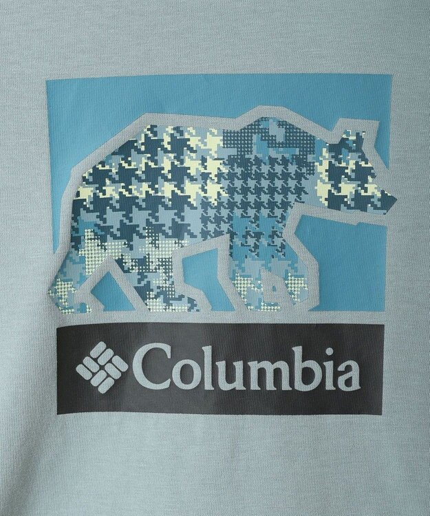 Columbia Columbia/ 【KIDS】ヘーゼルデルヒルロングスリーブグラフィックTシャツ /コロンビア Crushed Blue、 Barely Printed