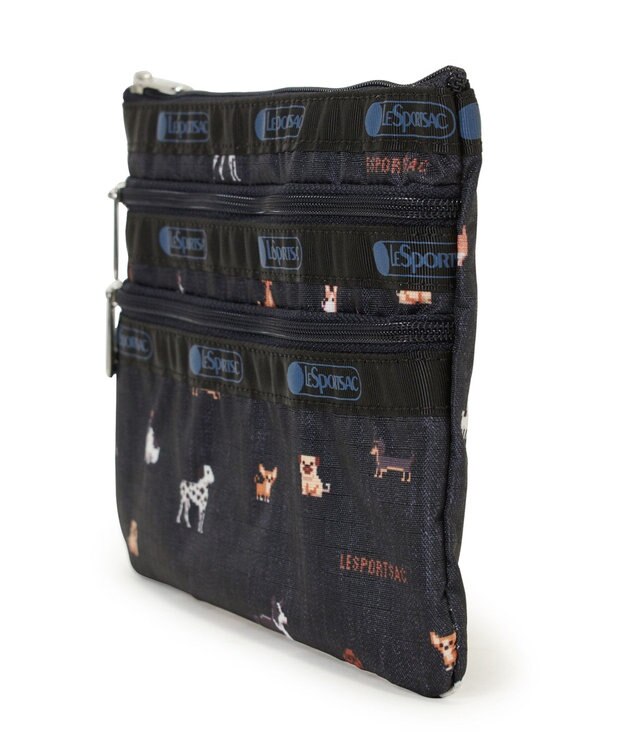LeSportsac 3ZIP COSMETIC/ウーフワンダーランド ウーフワンダーランド