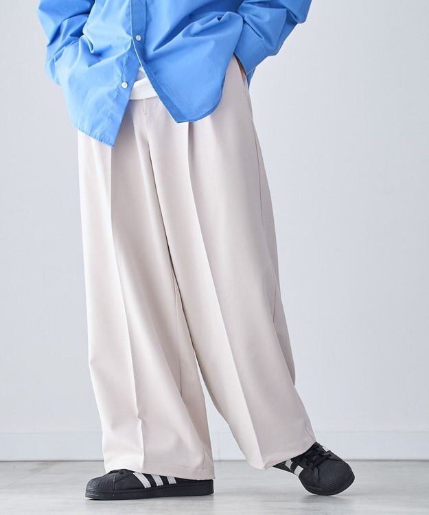 WEGO スーパーバギースラックス ライトベージュ