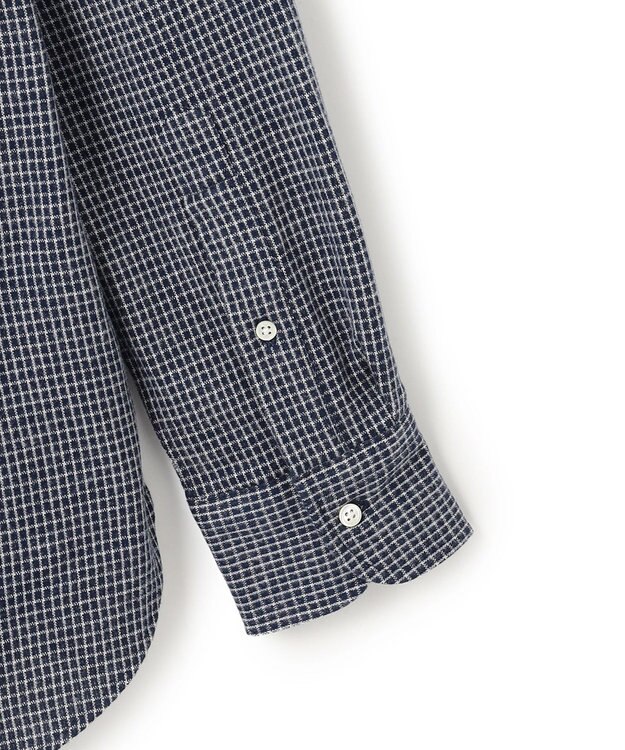 J.PRESS MEN 【KANEMASA JERSEY】ネルジャージータッターソール シャツ / B.D. ネイビー系3