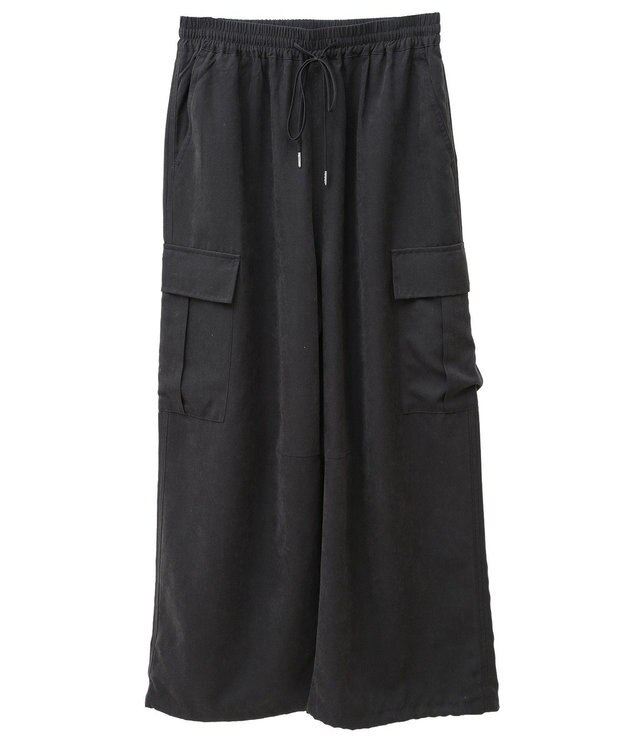 Green Parks ピーチ起毛カーゴパンツ Charcoal Gray