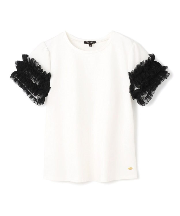 TOCCA 【星風まどかコラボ】DOT GARLAND Tシャツ アイボリー系5