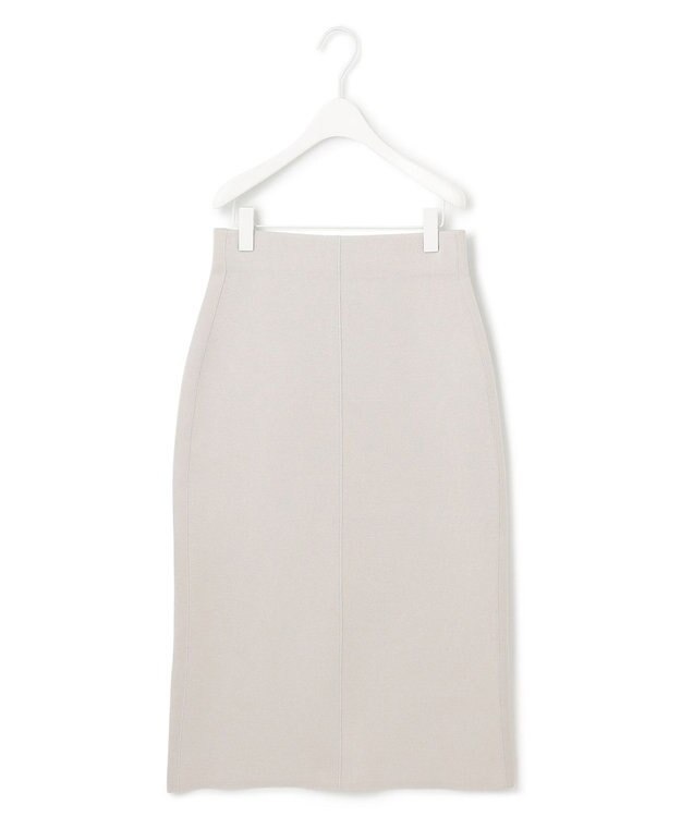 ICB 【洗える】 シンセティックハイゲージ ニットスカート トープ系