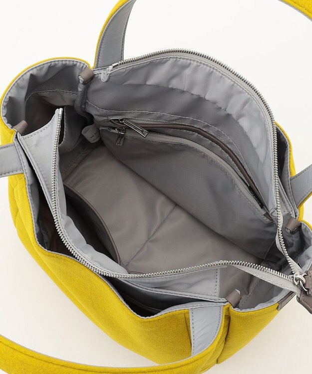 Y'SACCS フェルトトート　Mサイズ イエロー【WEB限定カラー】