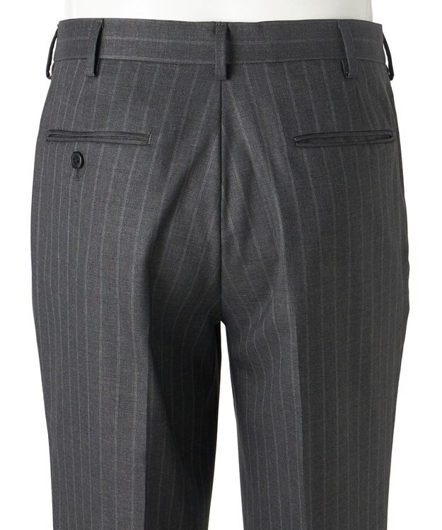 J.PRESS MEN 【WEB・一部店舗限定】インテリジェントストライプ スーツ / 総裏 グレー系2