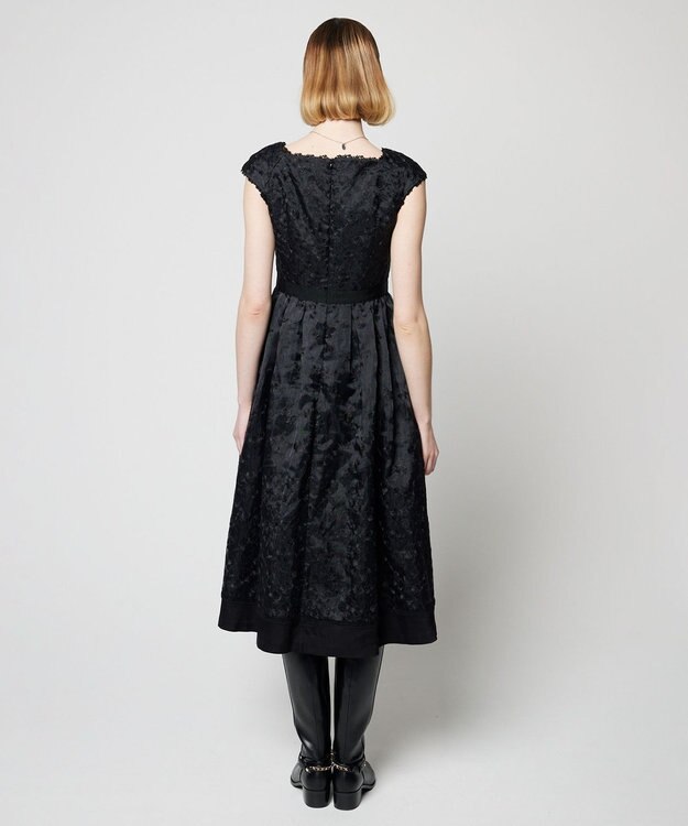 TOCCA 【洗える】FLOWERS ドレス ブラック系