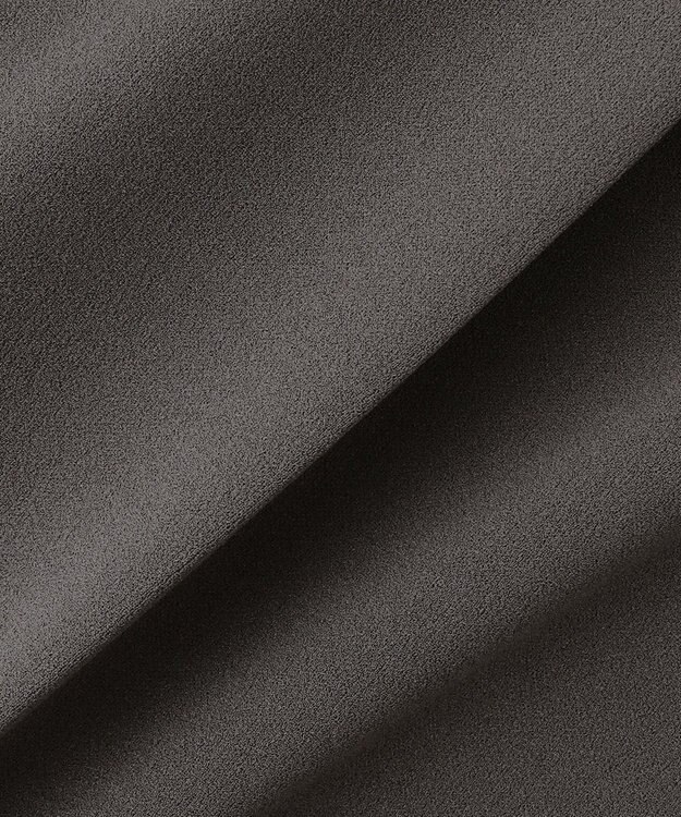 UNFILO 【11サイズ展開】 BEAUTY MOVE タックワイドパンツ チャコール