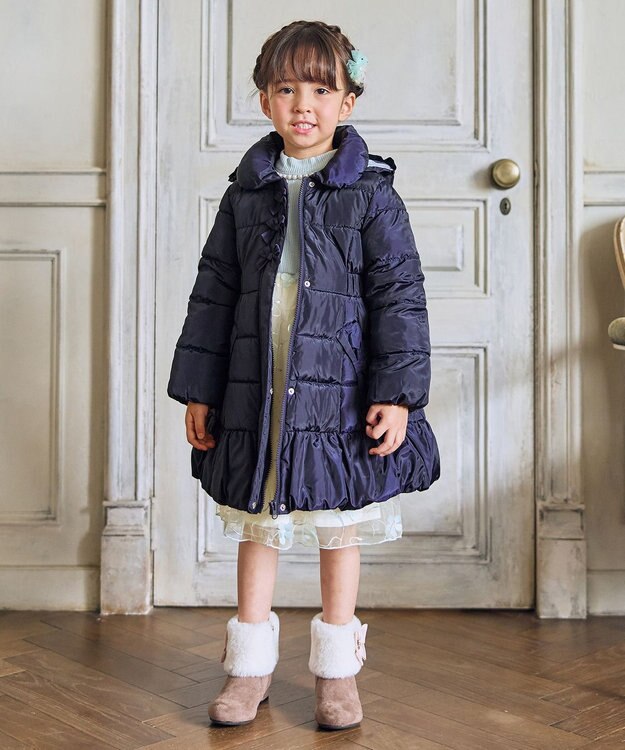 ANY KIDS フラワーチュール ドッキングワンピース ミント