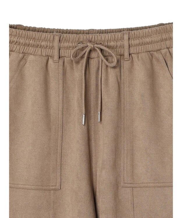 Green Parks ・ＳＵＧＡＲ　ＳＰＯＯＮ　スエードポンチカーゴパンツ Beige