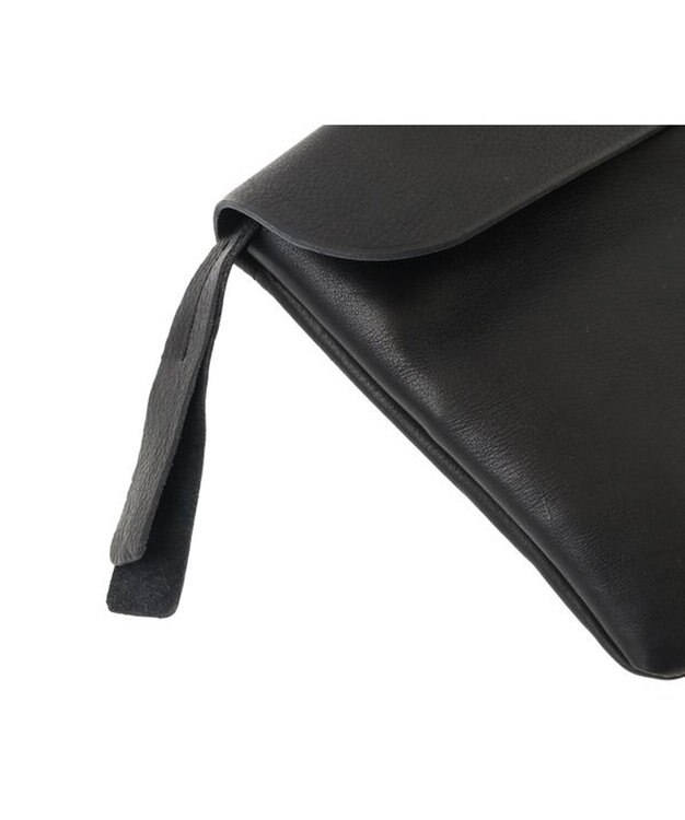 genten 貴重品ポーチ クロ