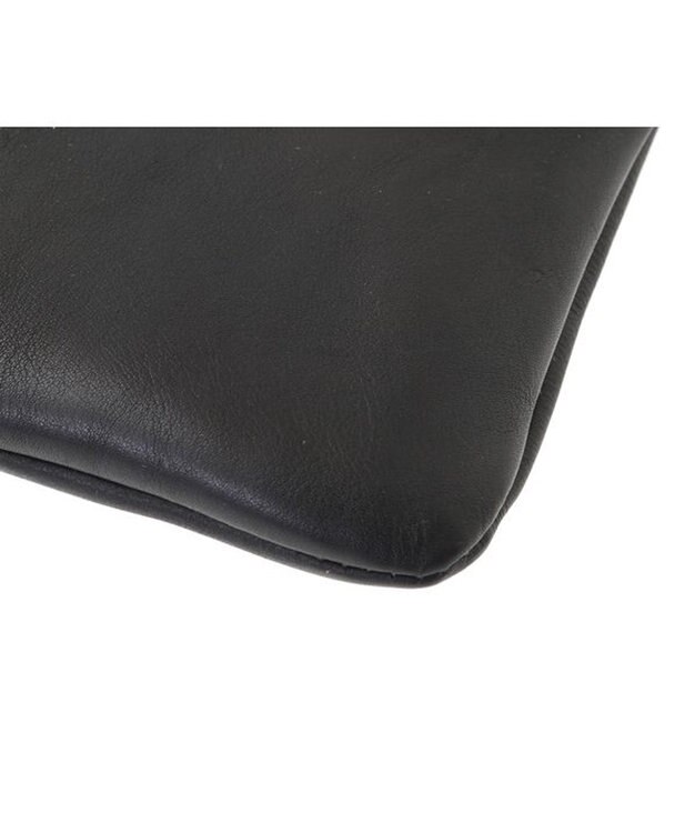 genten 貴重品ポーチ クロ