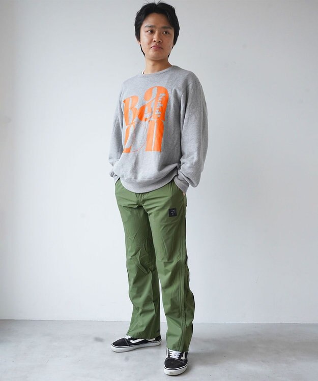 F/ACSION BUKE PT オーバーパンツ OLIVE