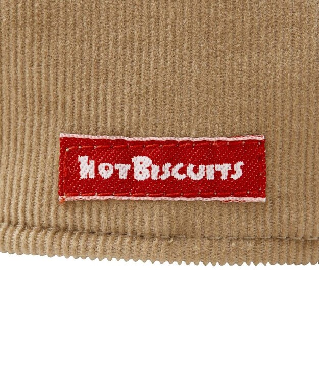 MIKI HOUSE HOT BISCUITS 【44-52cm】 くまのお顔 ボアキャップ ベージュ