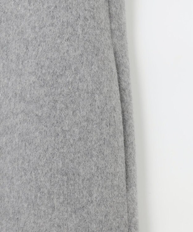 J.PRESS LADIES ブレンドビーバー チェスター コート ライトグレー系