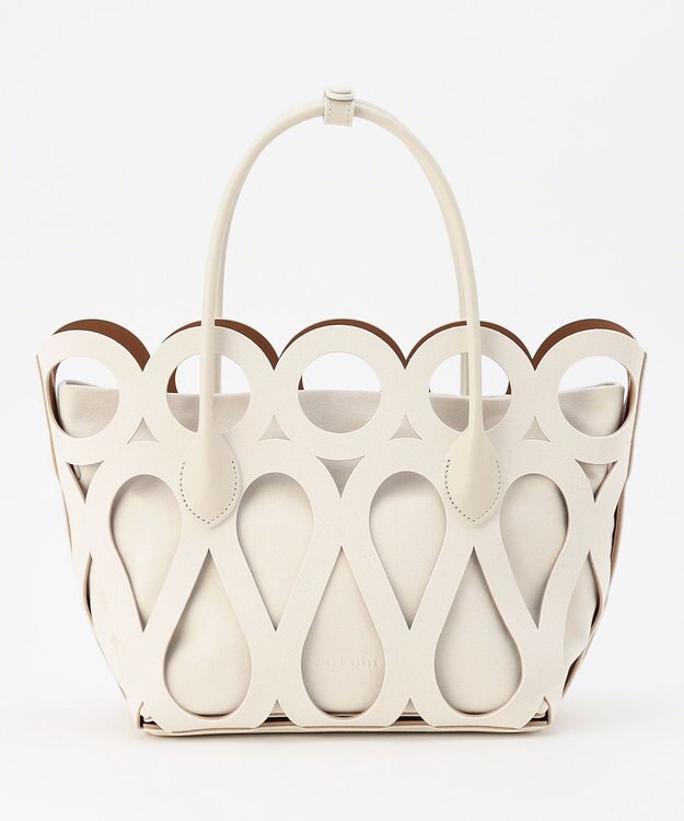 BEIGE， 【一部店舗限定】MARY AL TERNA / MAZE ハンドバック Ivory