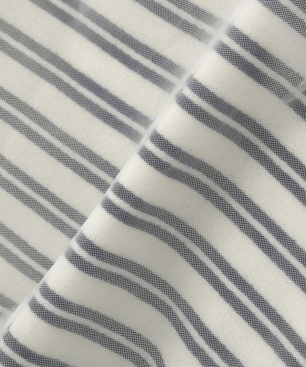 Green Parks シャーリングチュールドッキングプルオーバー Navy