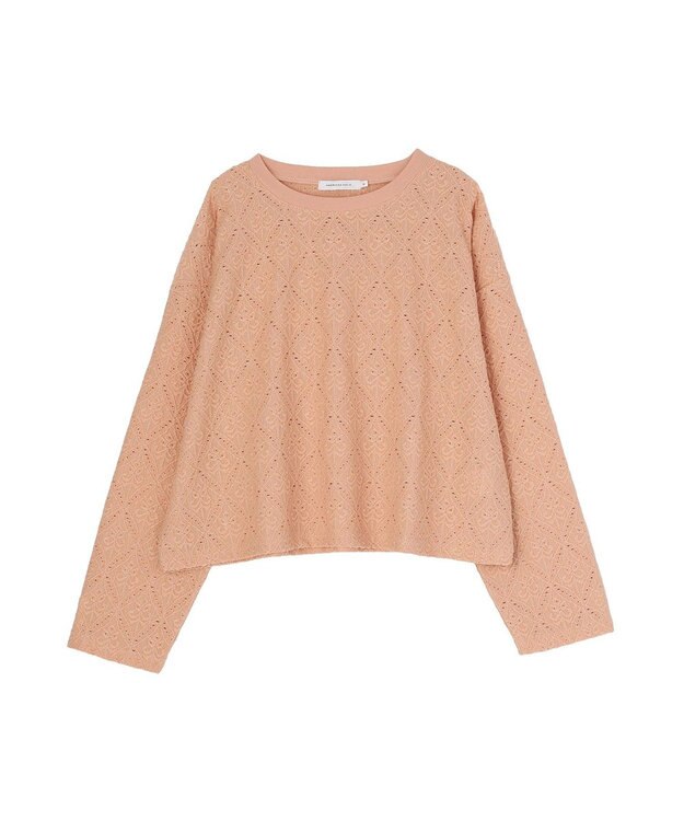 AMERICAN HOLIC 総レースプルオーバー Orange