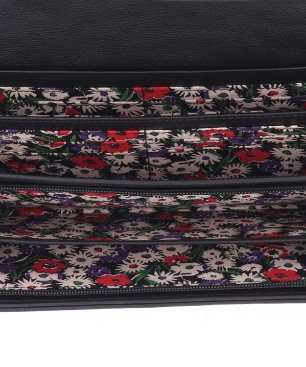 ANNA SUI チェイス 被せ長財布 ブラック