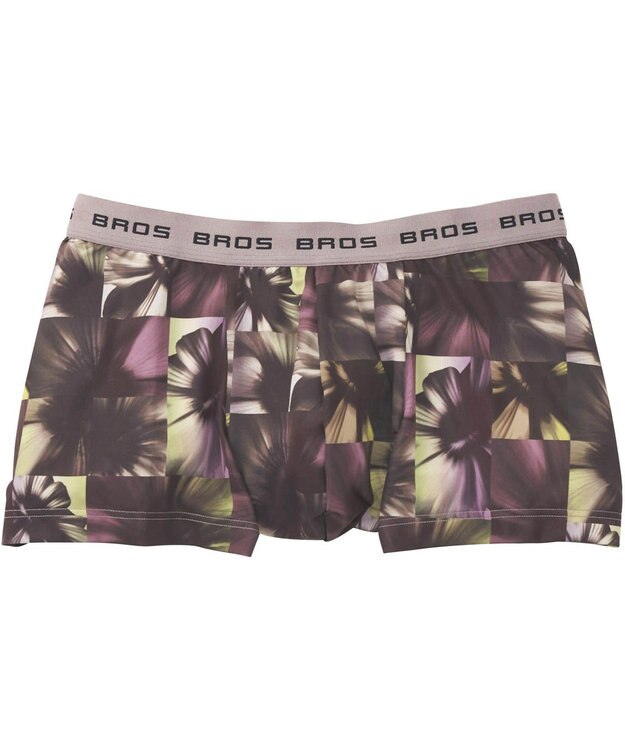 WACOAL MEN ボクサーパンツ 立体フロントで、快適キープ フロント快適設計 肌あたり軽減設計 前閉じ GT3220 /ブロス バイ ワコールメン チャコールグレー