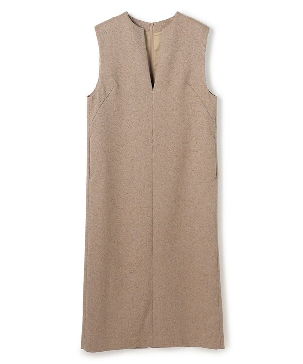 UNFILO リングツイード ジャンスカ モカ