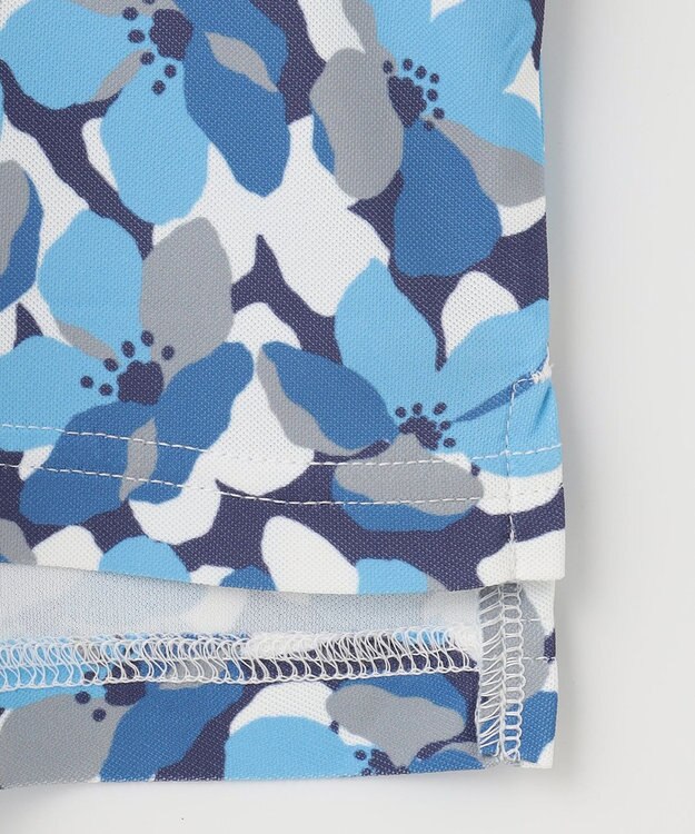 23区GOLF 【MEN】ＳＡＫＵＲＡモチーフプリント 半袖シャツ ネイビー系5