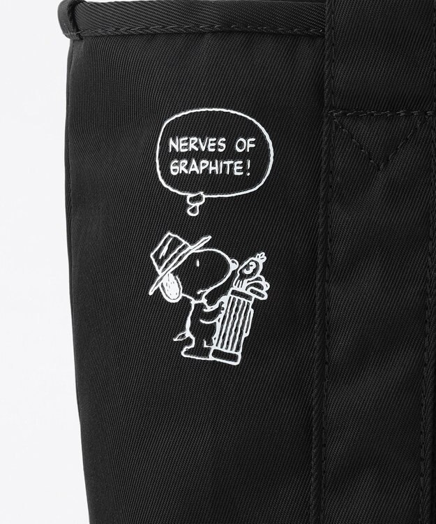 23区GOLF 【UNISEX】『PEANUTS』コラボ　保冷機能付きカートバッグ ブラック系