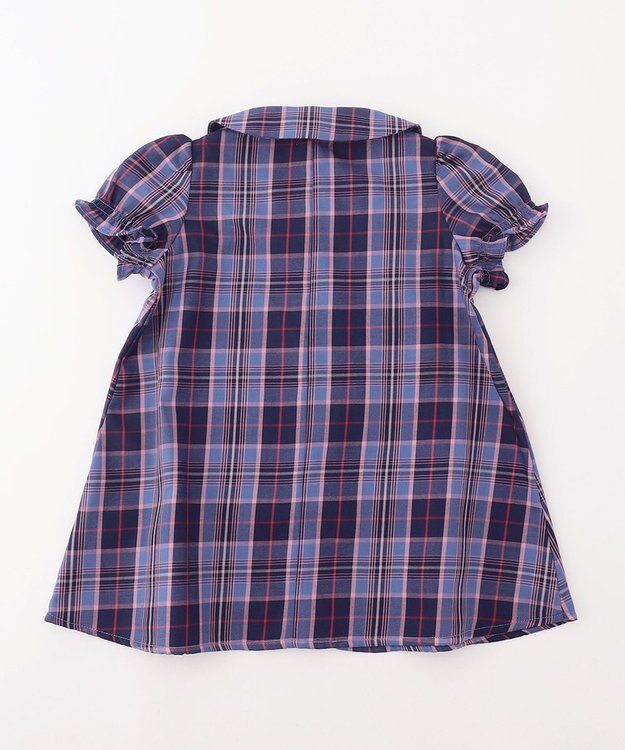 組曲 KIDS 【90-100cm】ブリティッシュ ワンピース ネイビー系3