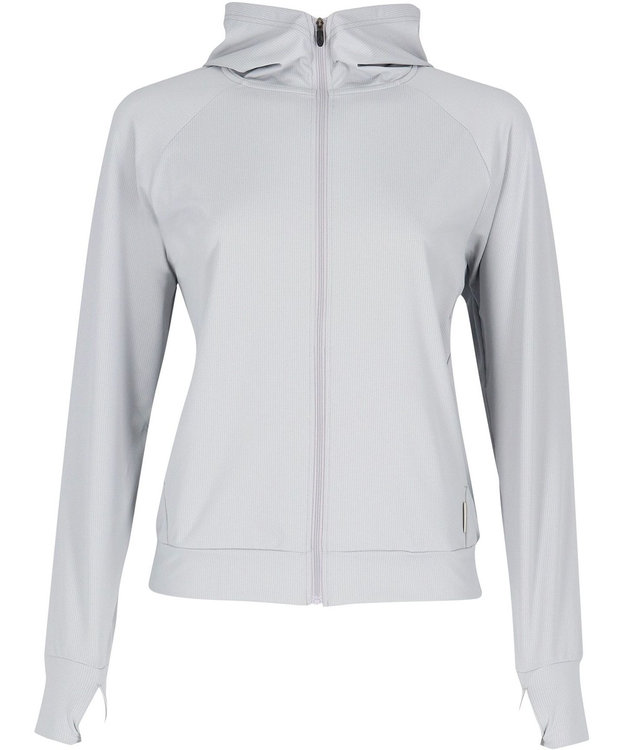 CW-X 【WOMEN】 CW-X UVパーカー アウタートップス 長袖 メッシュ素材 吸汗速乾性(本体) レディース DLY109 /ワコール グレー