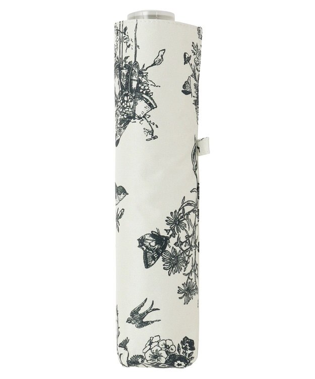 MOONBAT Fuwacool(フワクール) フワクールホワイト 晴雨兼用日傘 折りたたみ傘 トワルドジュイ 軽量 一級遮光／遮熱／UV オフホワイト